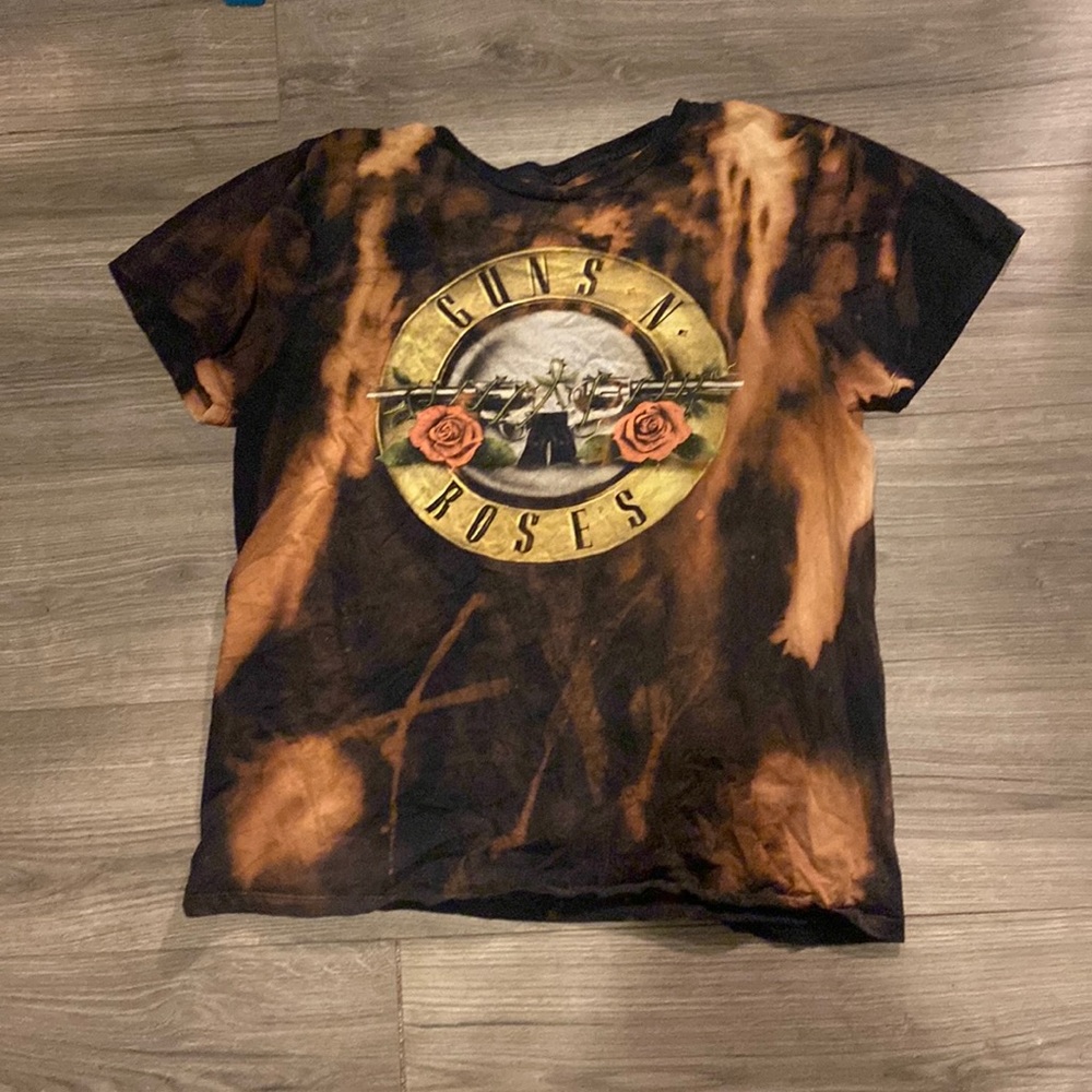 Guns & Roses Bleached Tee Shirt